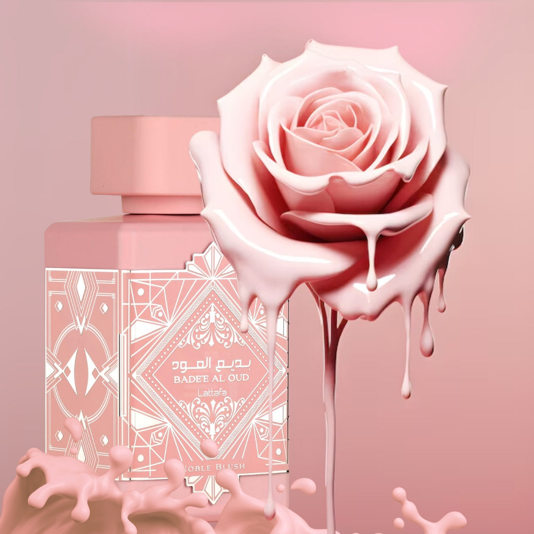 Badee al Oud Noble Blush Lattafa 100ml Mujer