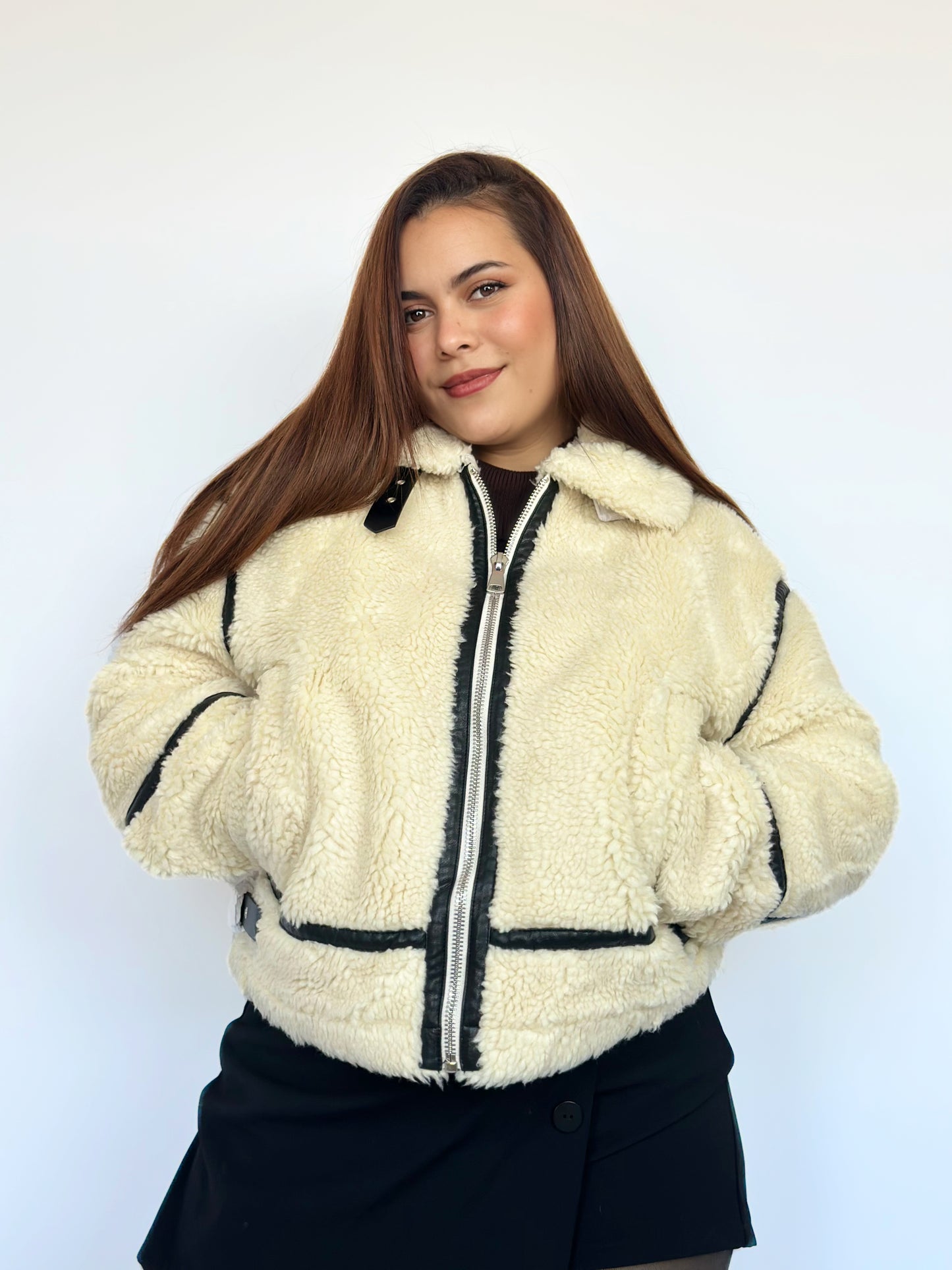 Jacket Teddy Dupe Zara
