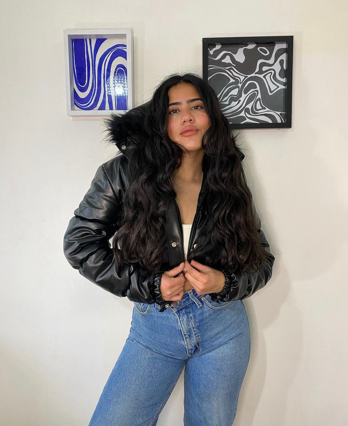 Jacket Ecocuero Ruby