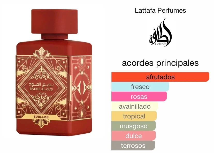 Set Bade'e Al Oud Sublime Lattafa Perfumes