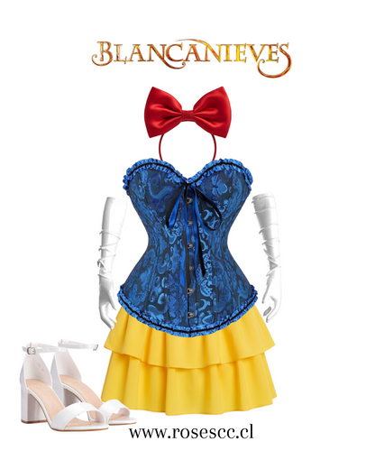 DISFRAZ PRINCESA BLANCA NIEVES
