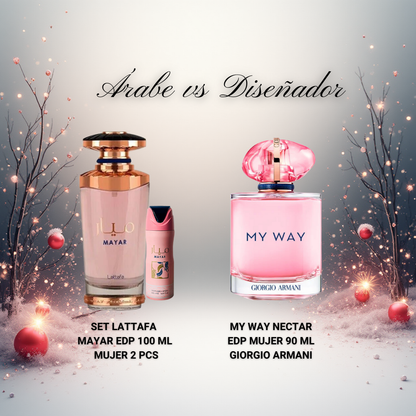 SET LATTAFA MAYAR EDP 100 ML MUJER 2 PCS