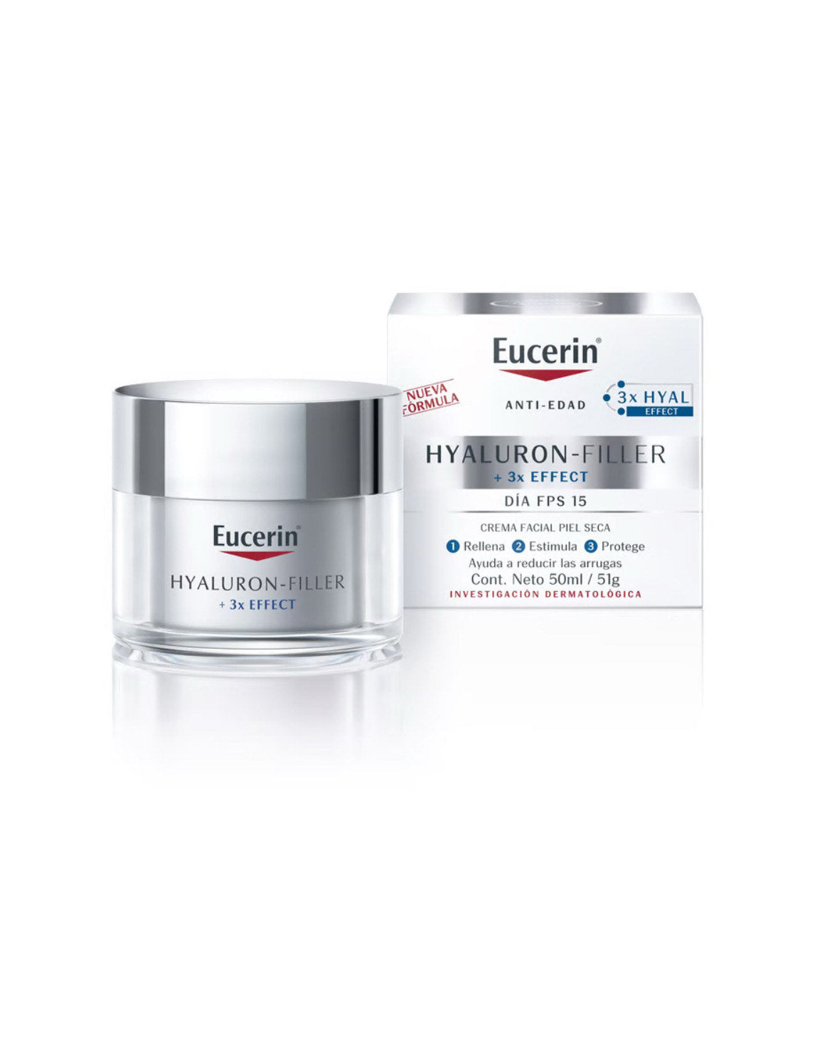 Hyaluron-Filler 3x Effect Crema De Día SPF15 50ml Eucerin