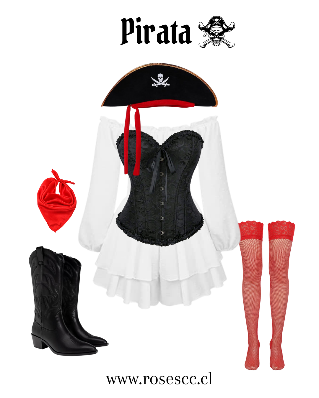 DISFRAZ PIRATA