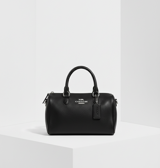 MINI BAG COACH NEGRA