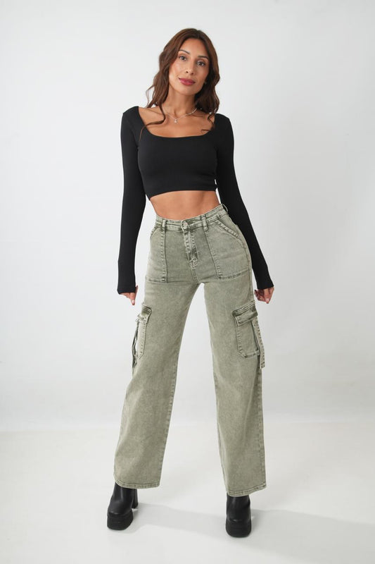 Jeans Cargo Karla