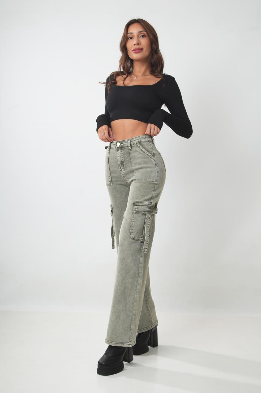 Jeans Cargo Karla
