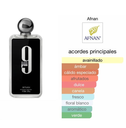 9 Pm EDP 100 ML Unisex - Afnan